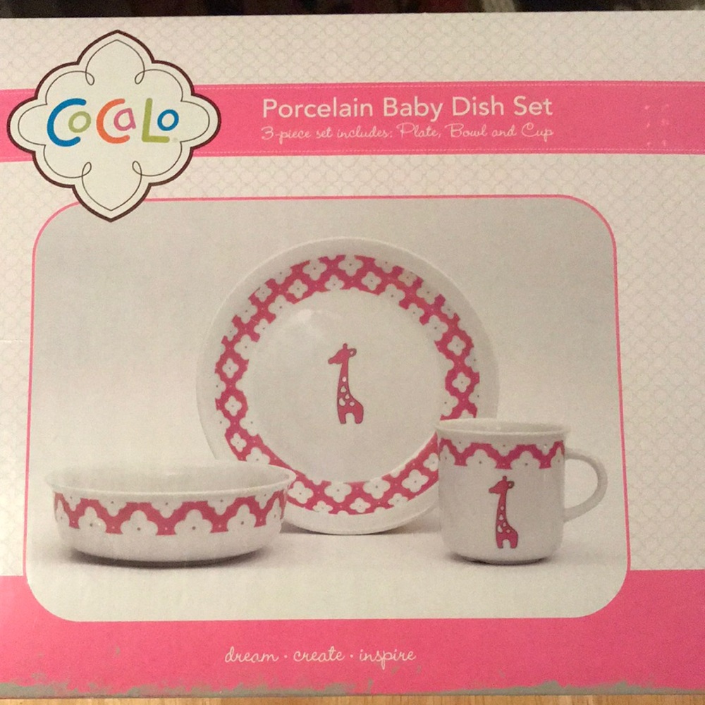 Cocalo Porcelain Baby Dish Set
